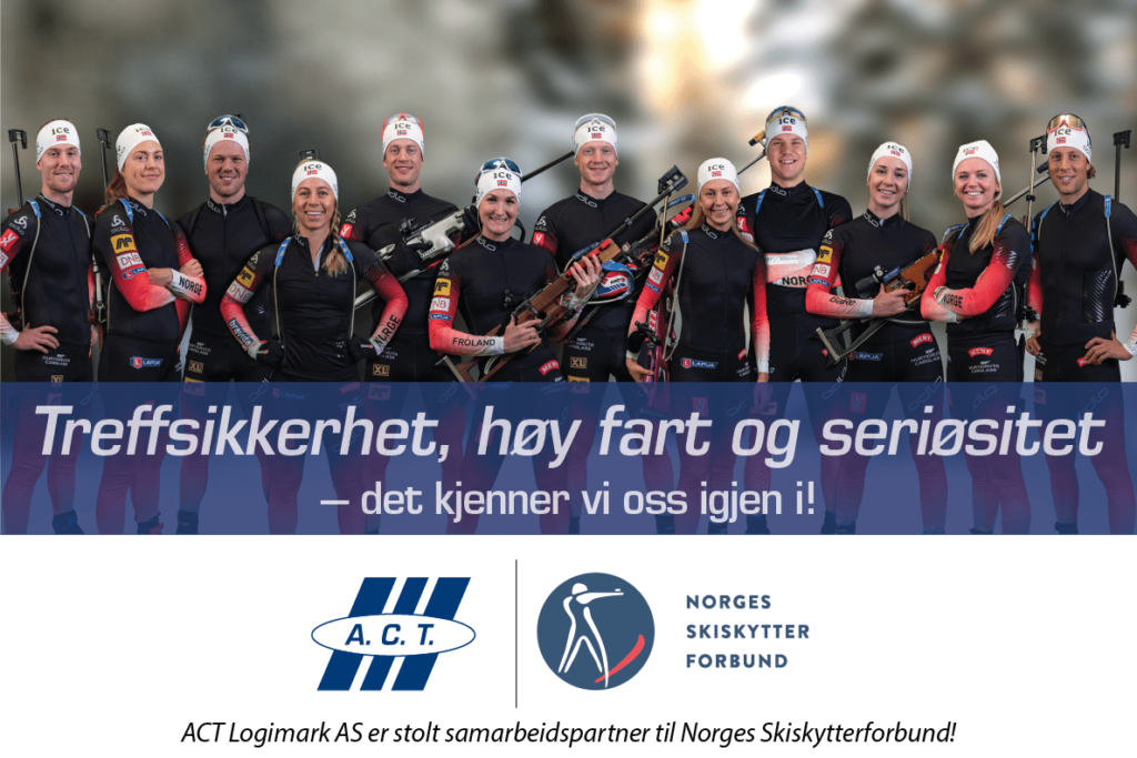 ACT sponser Norges Skiskytterforbund