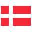 Dansk (Danmark) language flag
