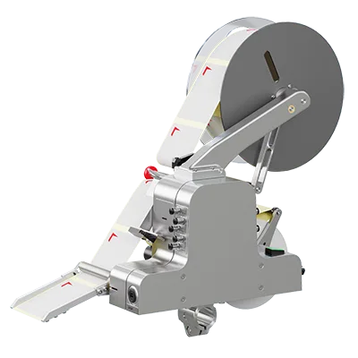 Alpha Compact er en allsidig og brukervennlig etikettdispenser for rask, pålitelig og problemfri merking.