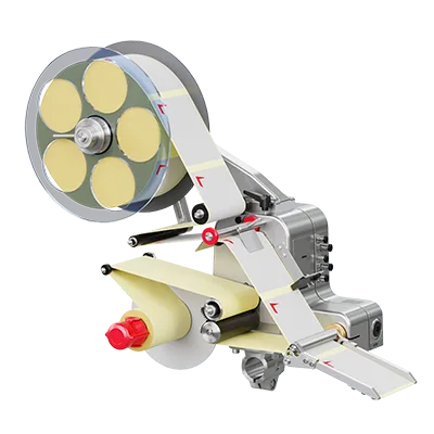 Alpha Compact er en allsidig og brukervennlig etikettdispenser for rask, pålitelig og problemfri merking.