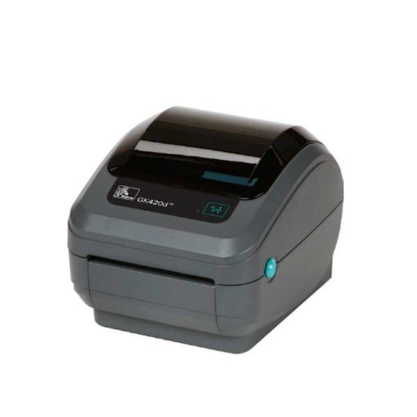 ZEBRA TT PRINTER GK420T, 203 DPI, EURO AND UK CORD, EPL, ZPLII, USB, SERIAL, CENTRONICS PARALLEL