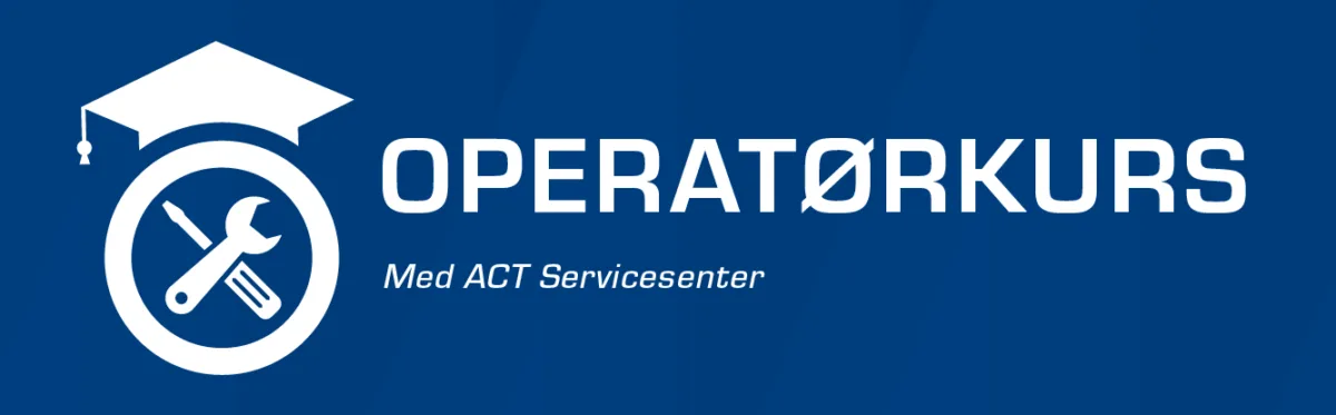 ACT Logimark tilbyr operatørkurs på utstyr vi har levert.