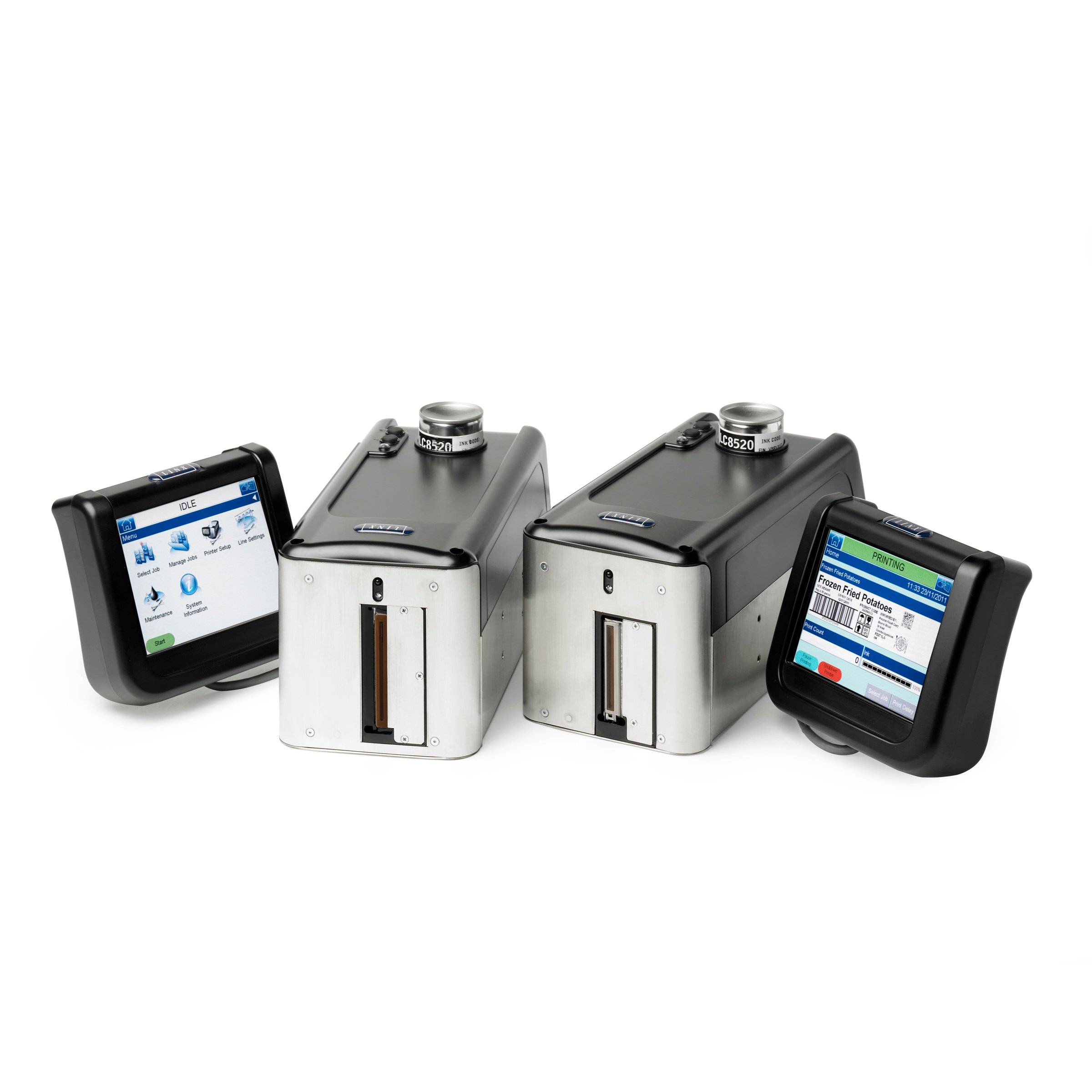 Linx IJ355 og IJ375 storkarakterskrivere for merking av ytteremballasje