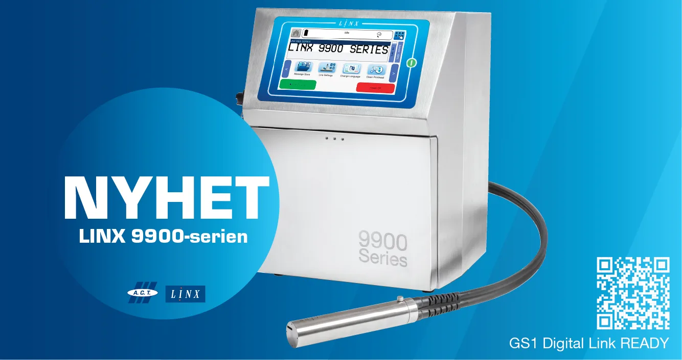 Problemfri merking med Linx 9900-serien