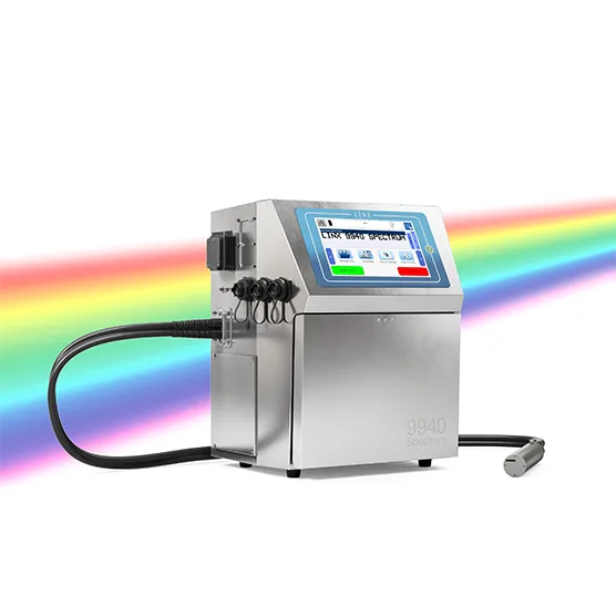 Linx 9900-serien støtter GS1 Digital Link, som er i ferd med å bli en global standard for produktmerking, blant annet gjennom initiativet Sunrise 2027. Linx 9900-serien leveres også for print med pigmentert blekk, som blå og lysegrå for god kontrast.