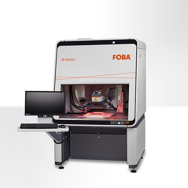 FOBA M3000 er en stor og allsidig merkestasjon med fiberlaser